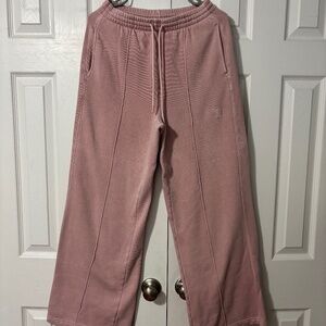 PINK wide leg sweatpants